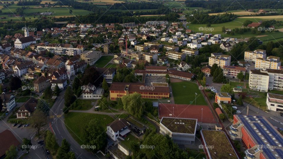 Bird's-Eye View From Sempach