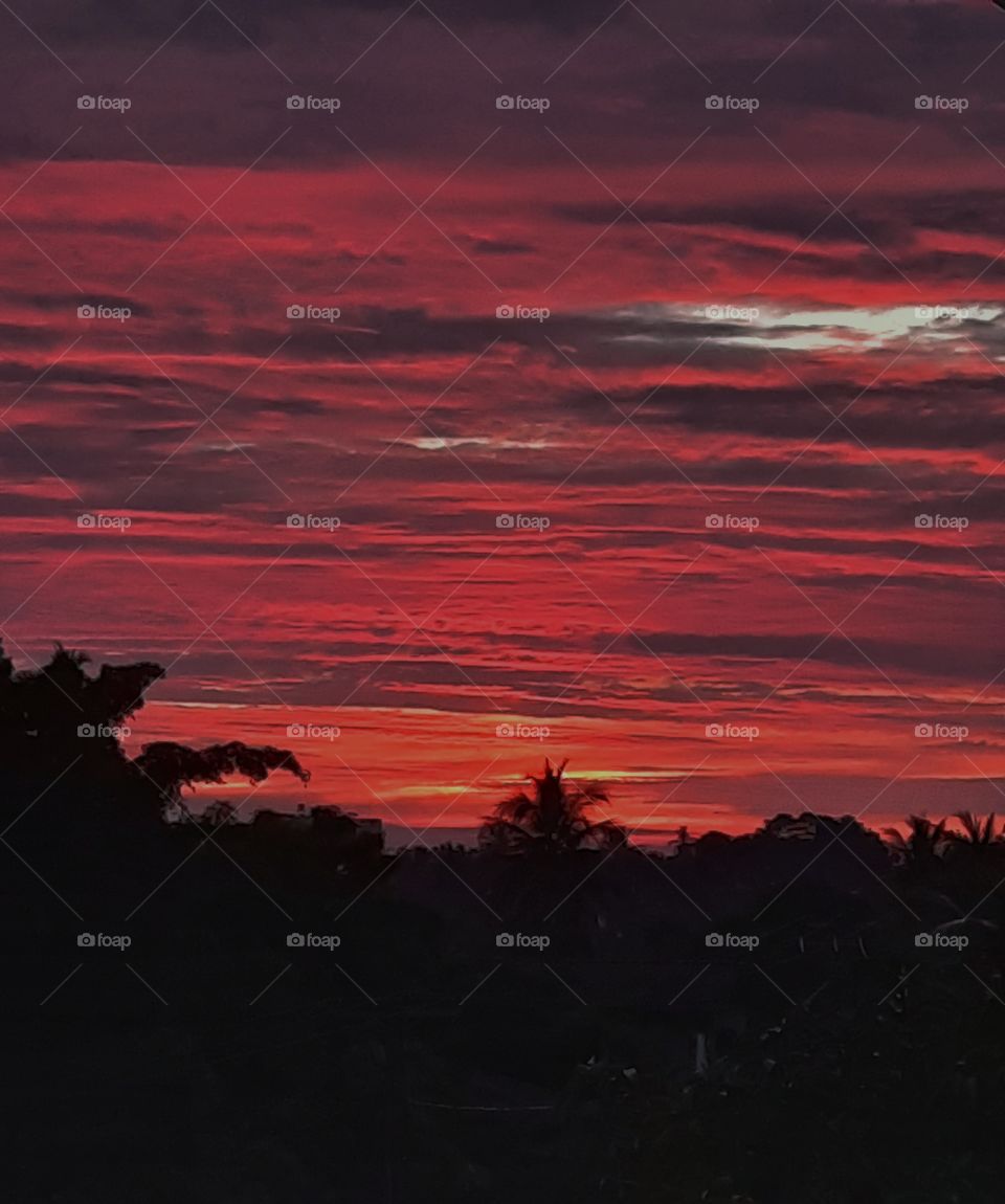 Beauty of the sunset