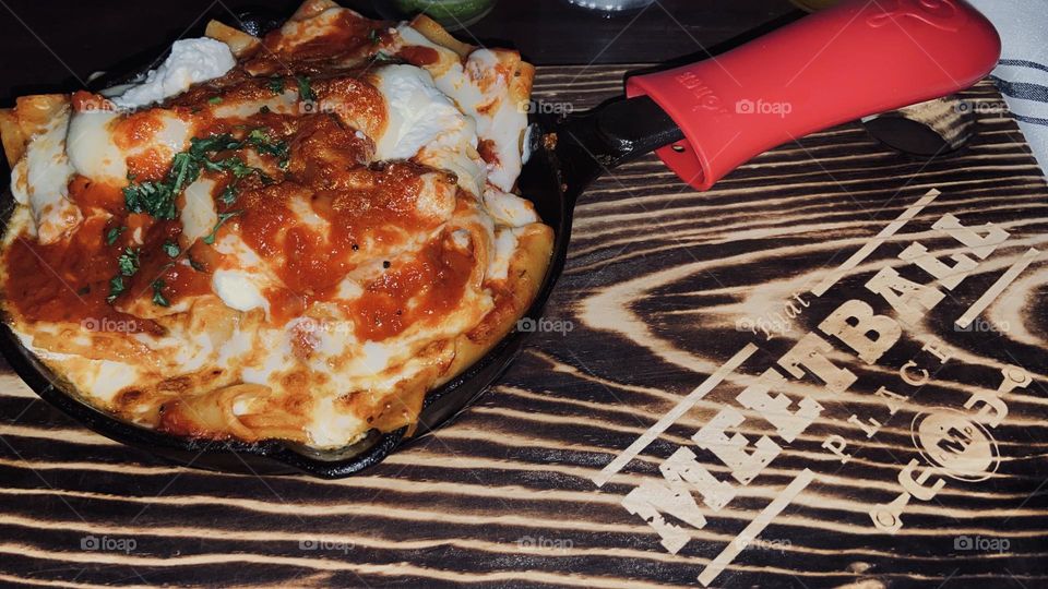 Fried lasagna @ That Meetball Place 