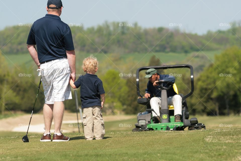 Father and son