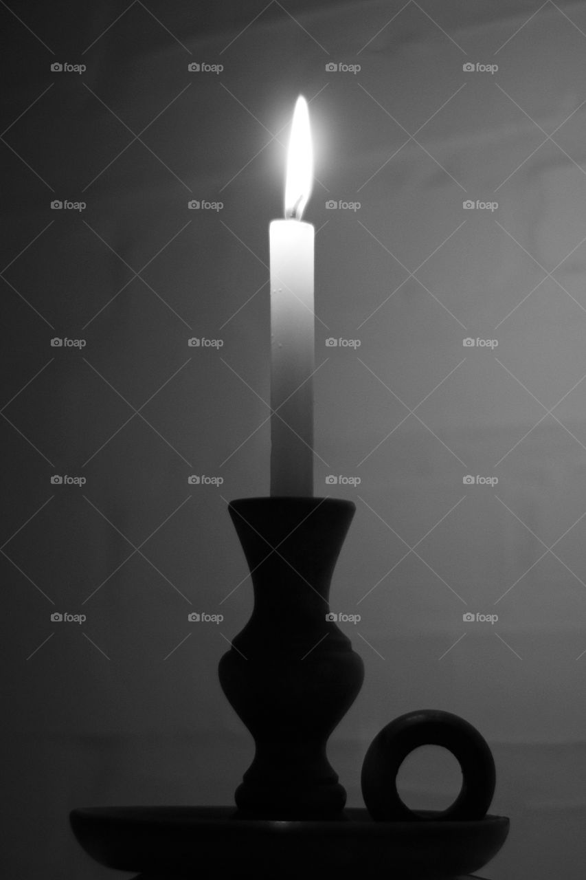 candle in the night