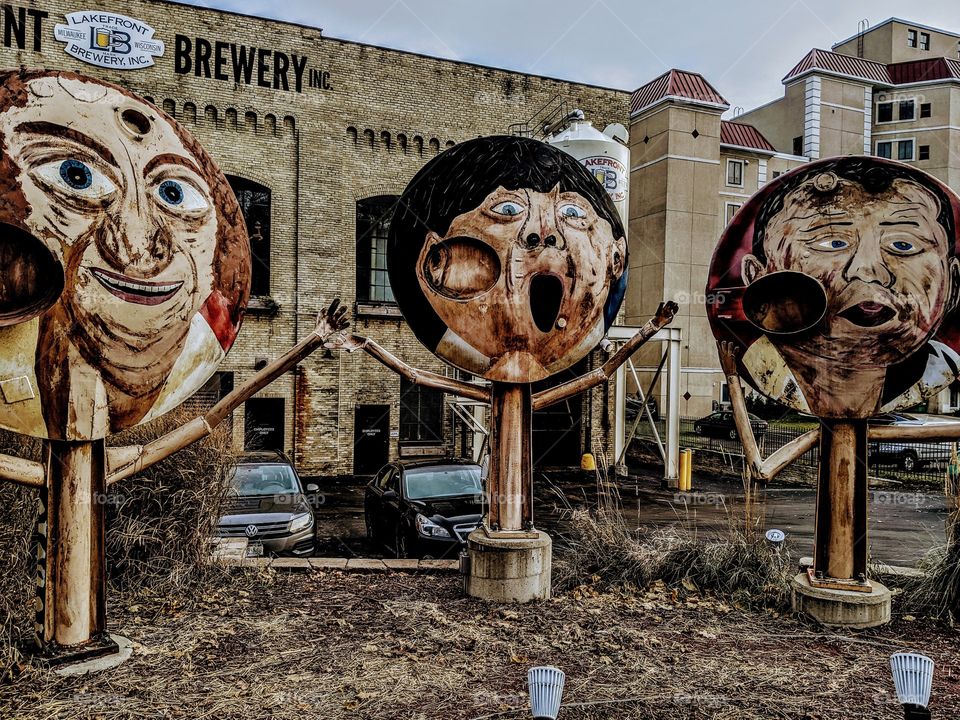 Lakefront brewery
