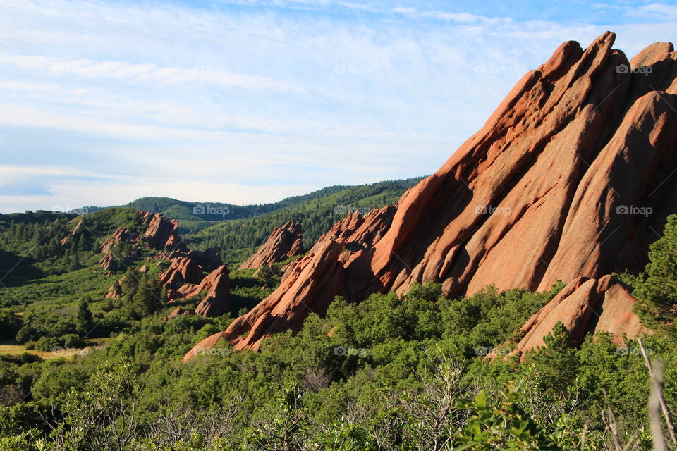 Rocks borough Park, Colorado 