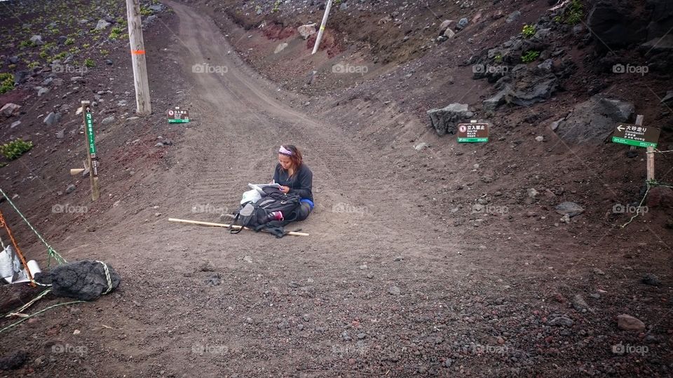 Mt. Fuji - Gotemba Trail Descent