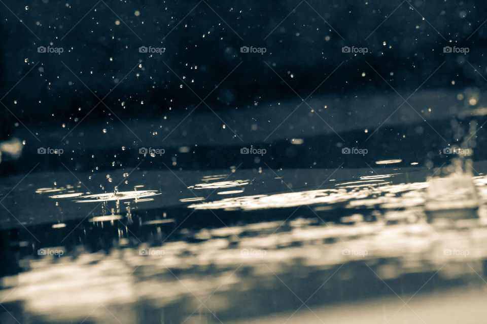 rain drops