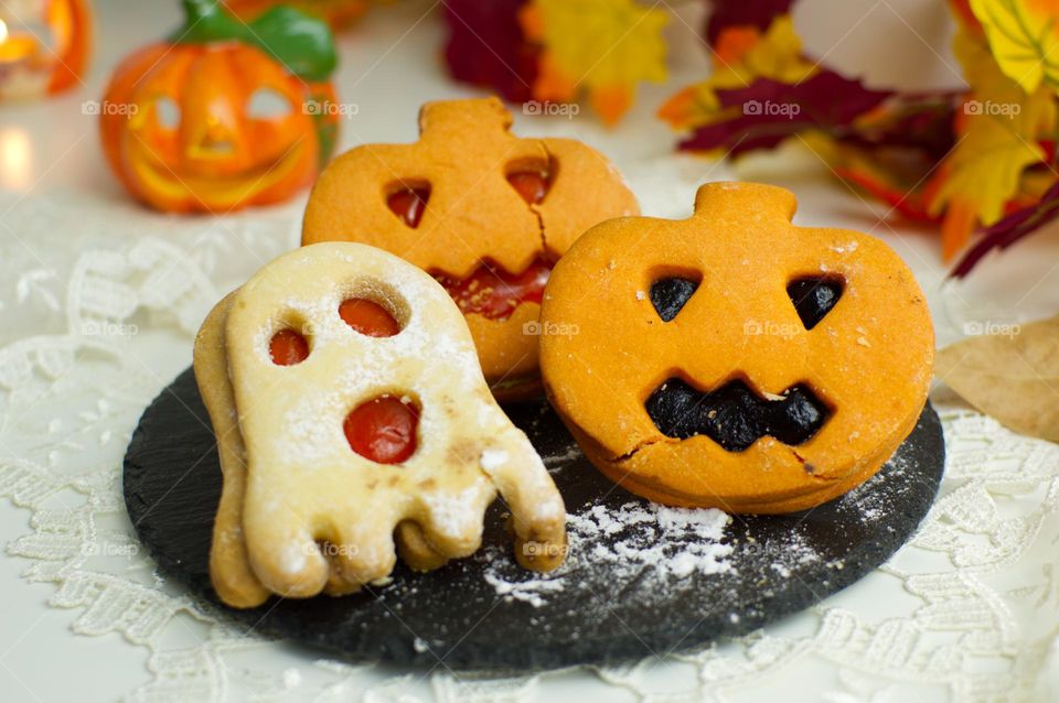 appetizing cookies for halloween