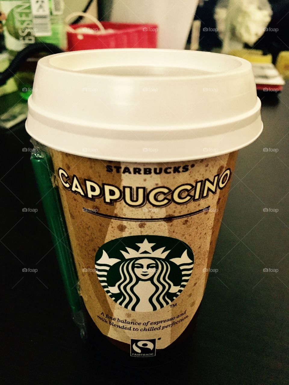 Drink Starbuck Cappucinno Coffee for a kick energy 😋