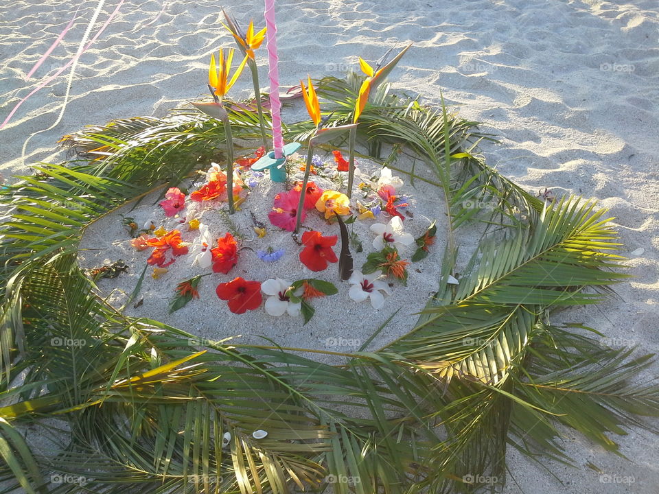 easter on the beach. celebrating Easter on Nokomis beach, florida