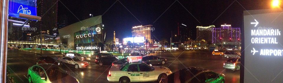 Las Vegas blvd Aria 