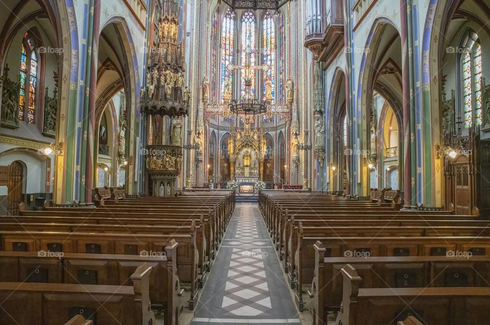 De Krijtberg Church At Amsterdam The Netherlands 21-6-2022