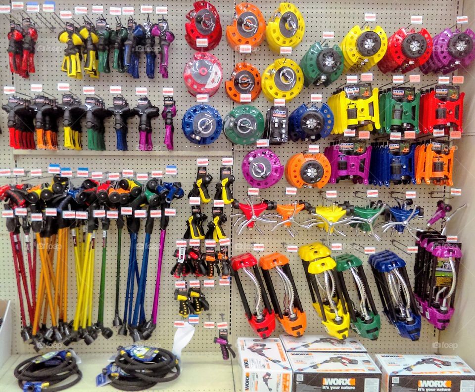 Spring Rainbow Sprinklers