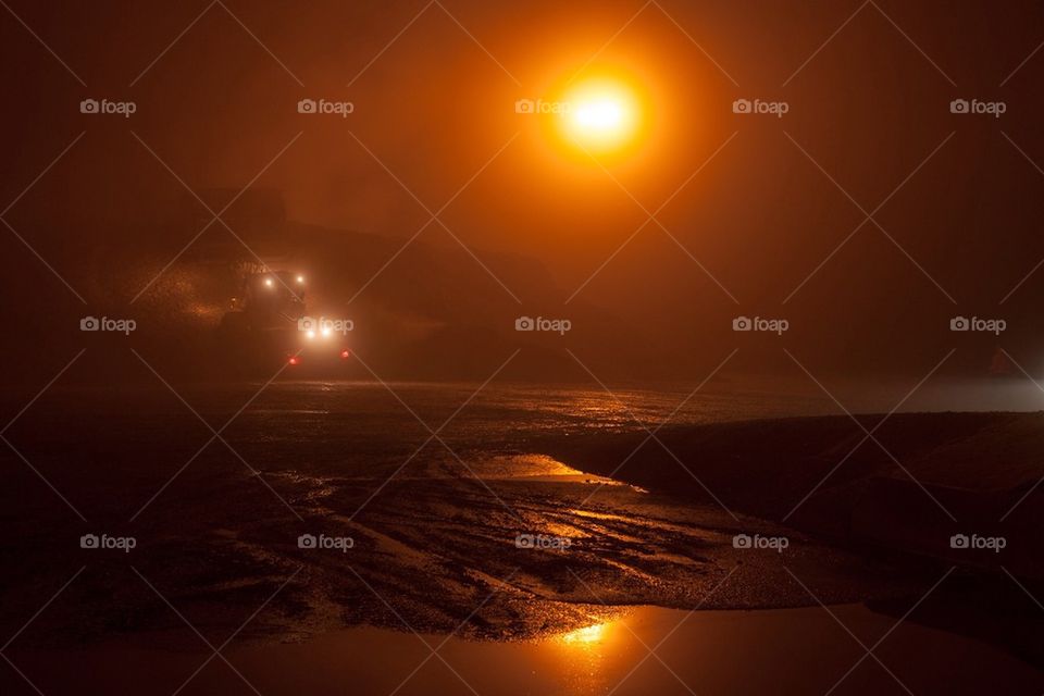 light red work fog by cekari