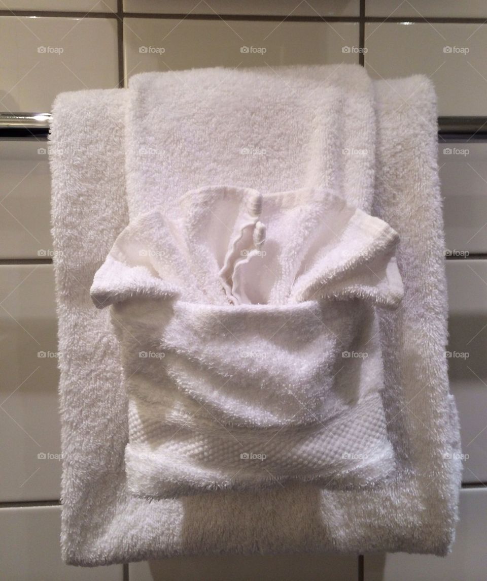 Hotel towels