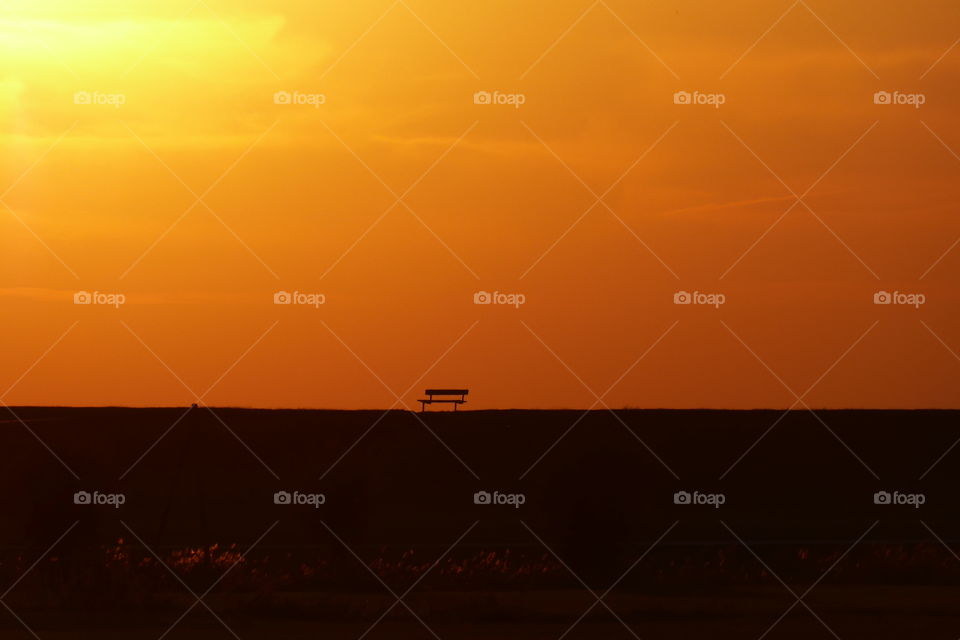 Bench / Sunset 