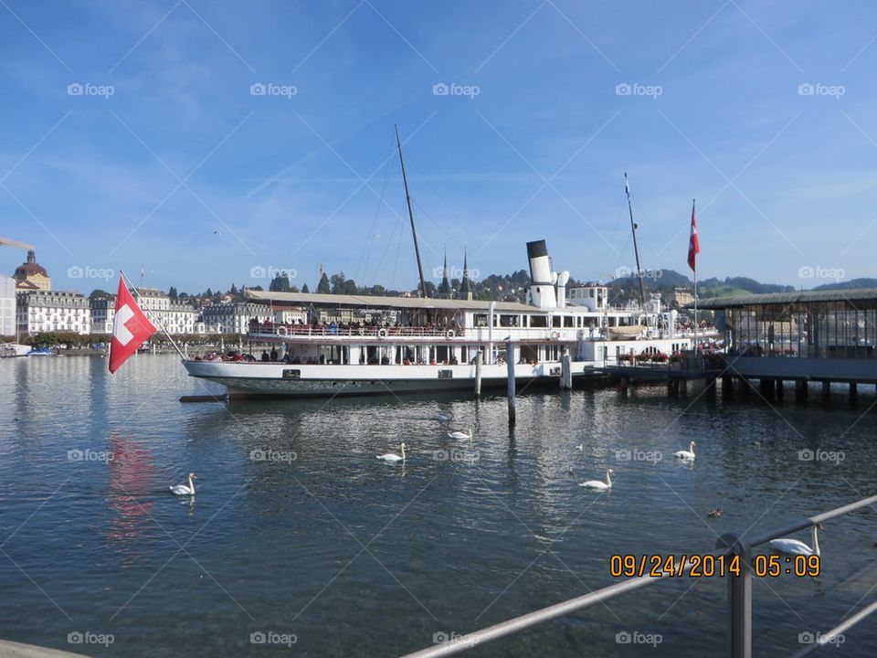 Cruise Boat in Switzerland