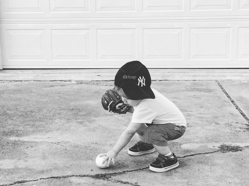 Baseball in his blood