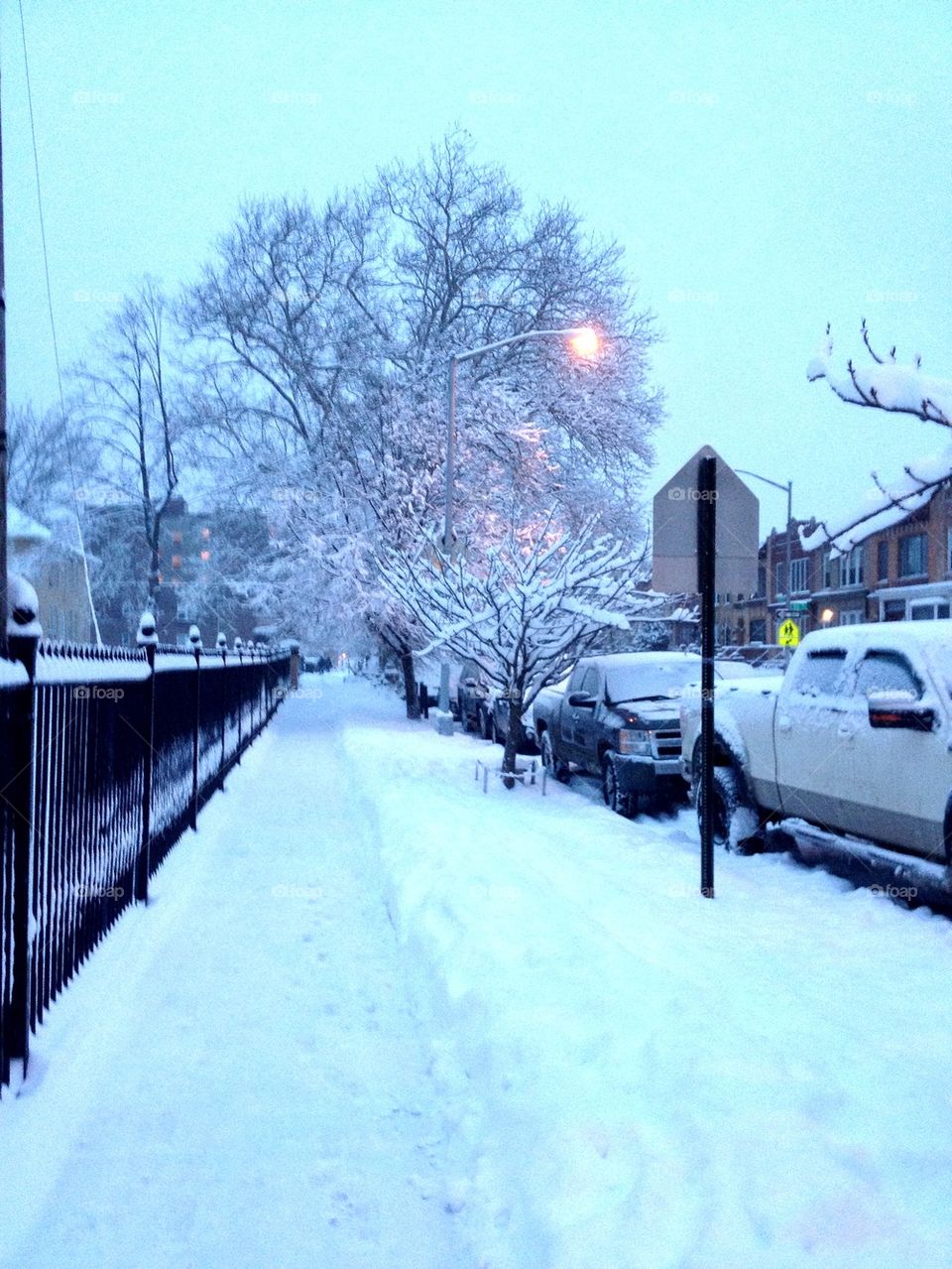 Snowy Street