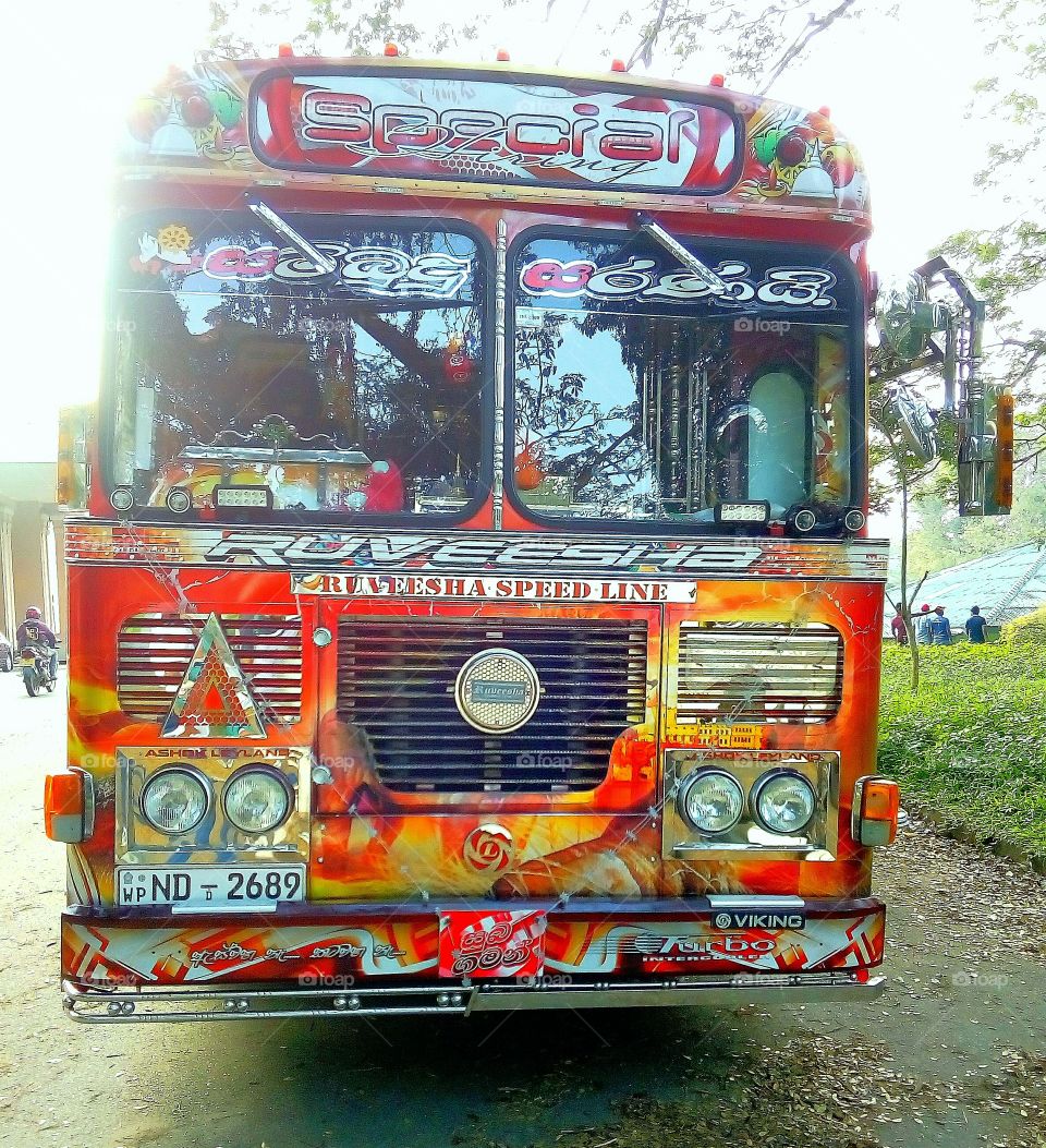 Sri Lankan Bus