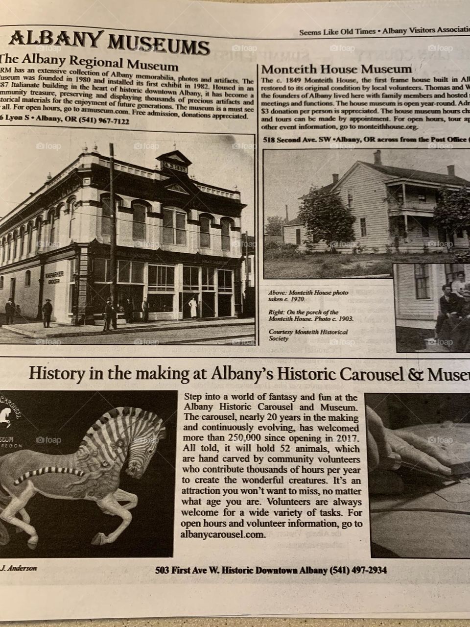 History of days lost