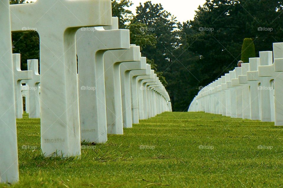 Normandy  American Cemetery and Memorial