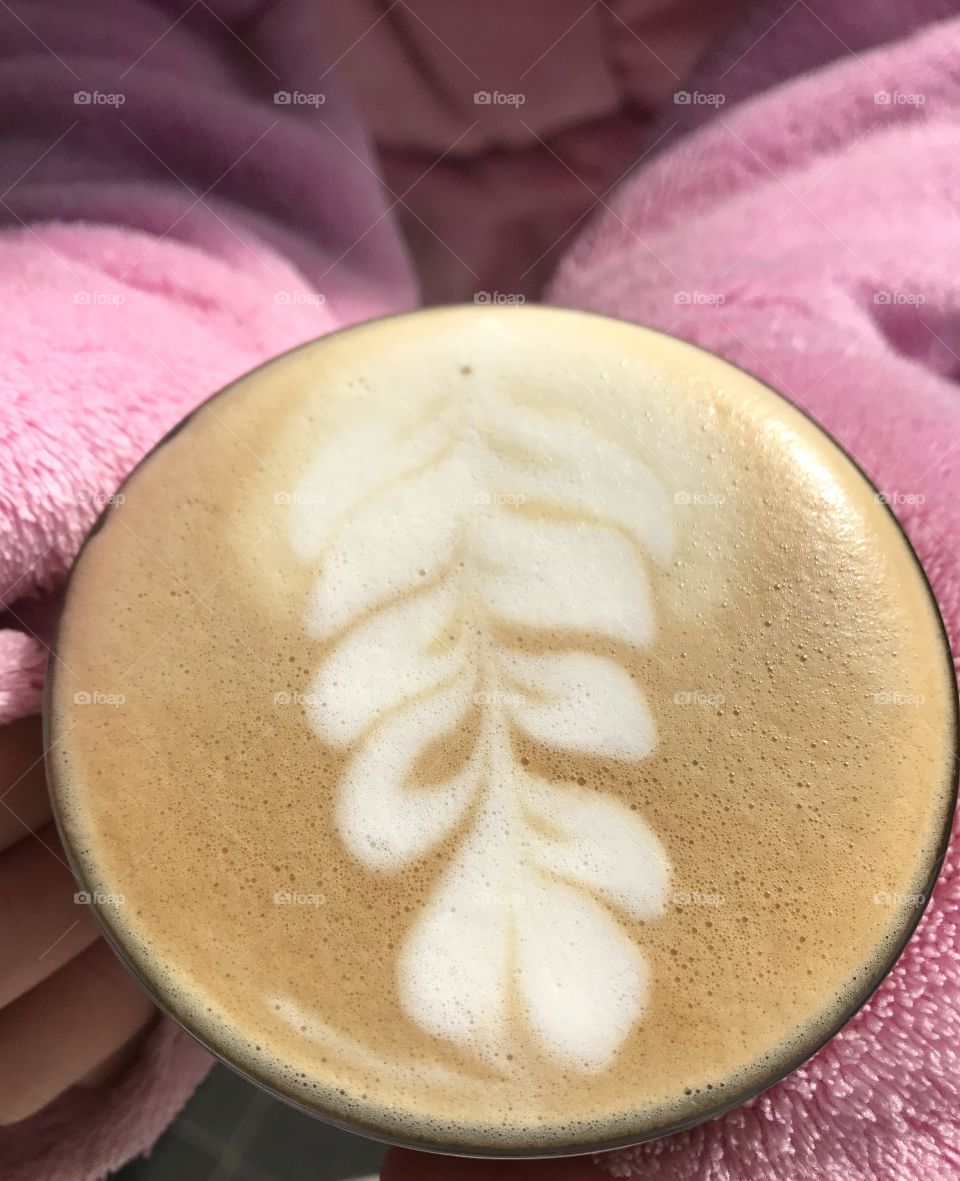 Coffee on a chilly morning