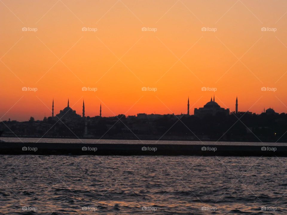 sunset in Turkey 