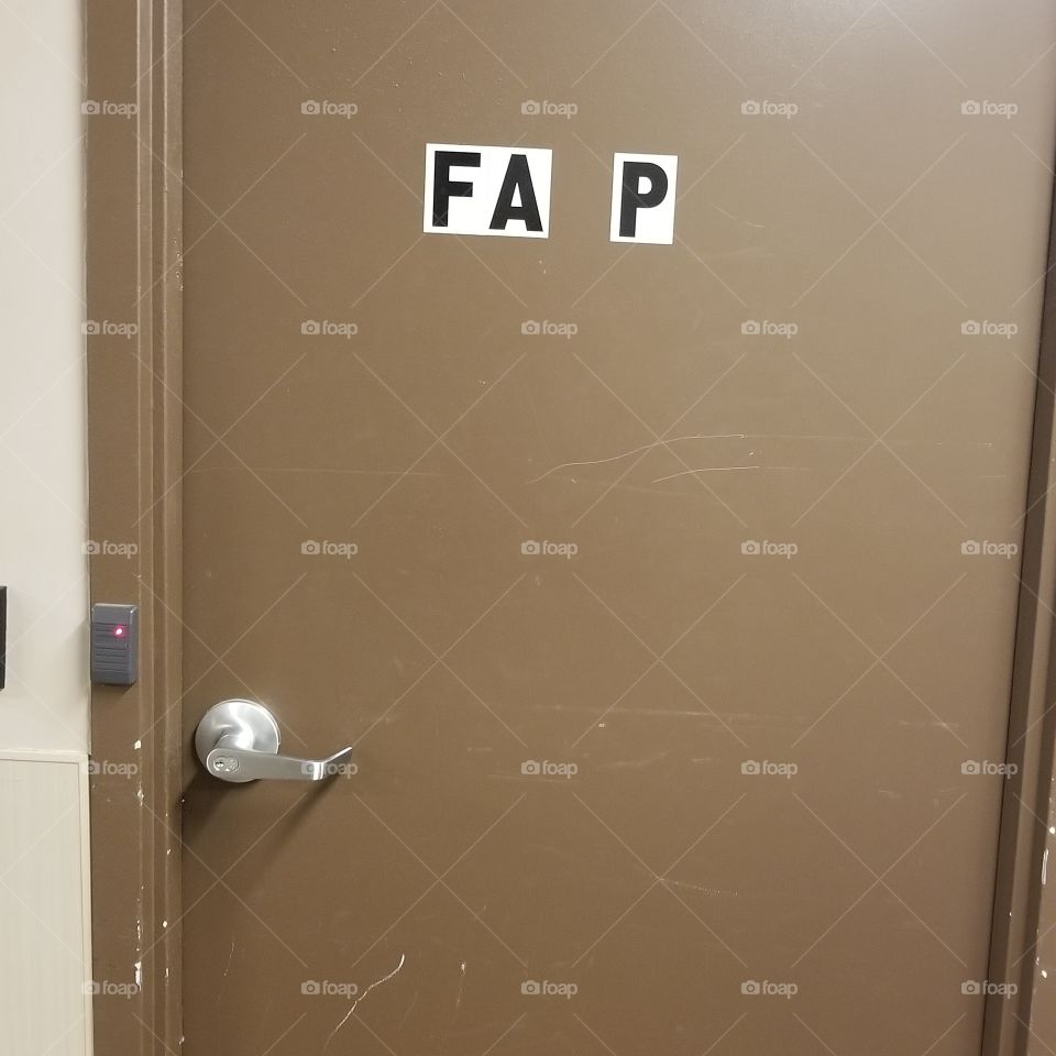 wonder what goes on behind this door