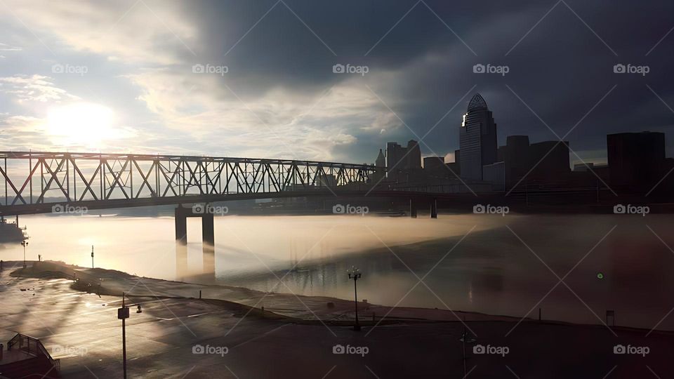 When the sun & storm collide 