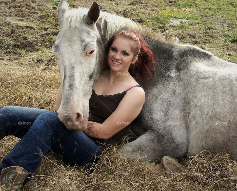 This.. 33 year old sweet soul, lovely Appaloosa & I, that will always leave hoof prints on my heart forever. 