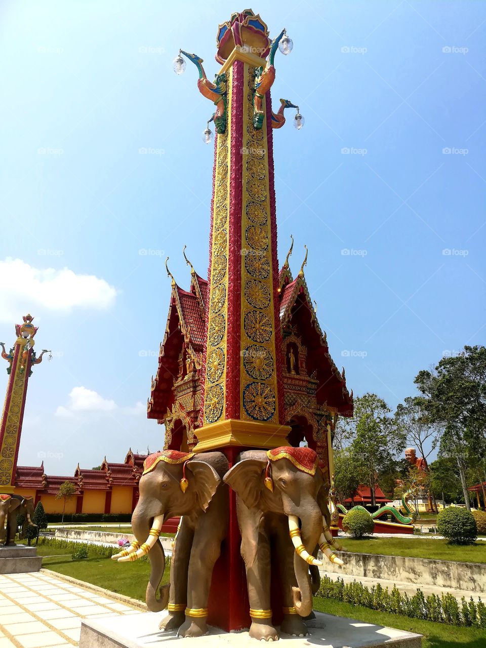 Wat bang thong. Mobile photo.