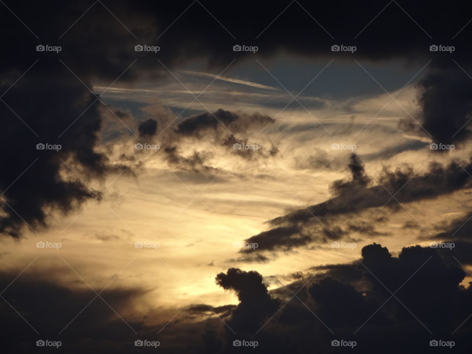 Storm clouds