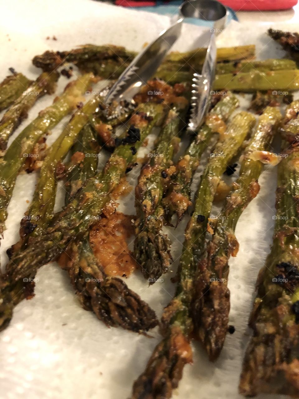 Garlic roasted Asparagus 
