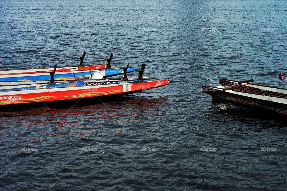 Canoes on the Charles