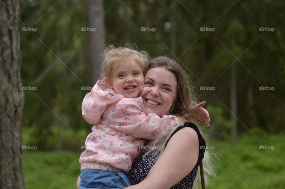 mom and doughter