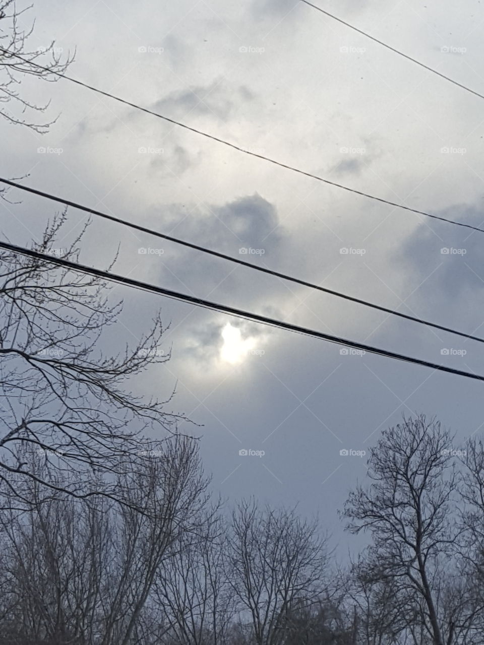 Snowy Sunny Cloud