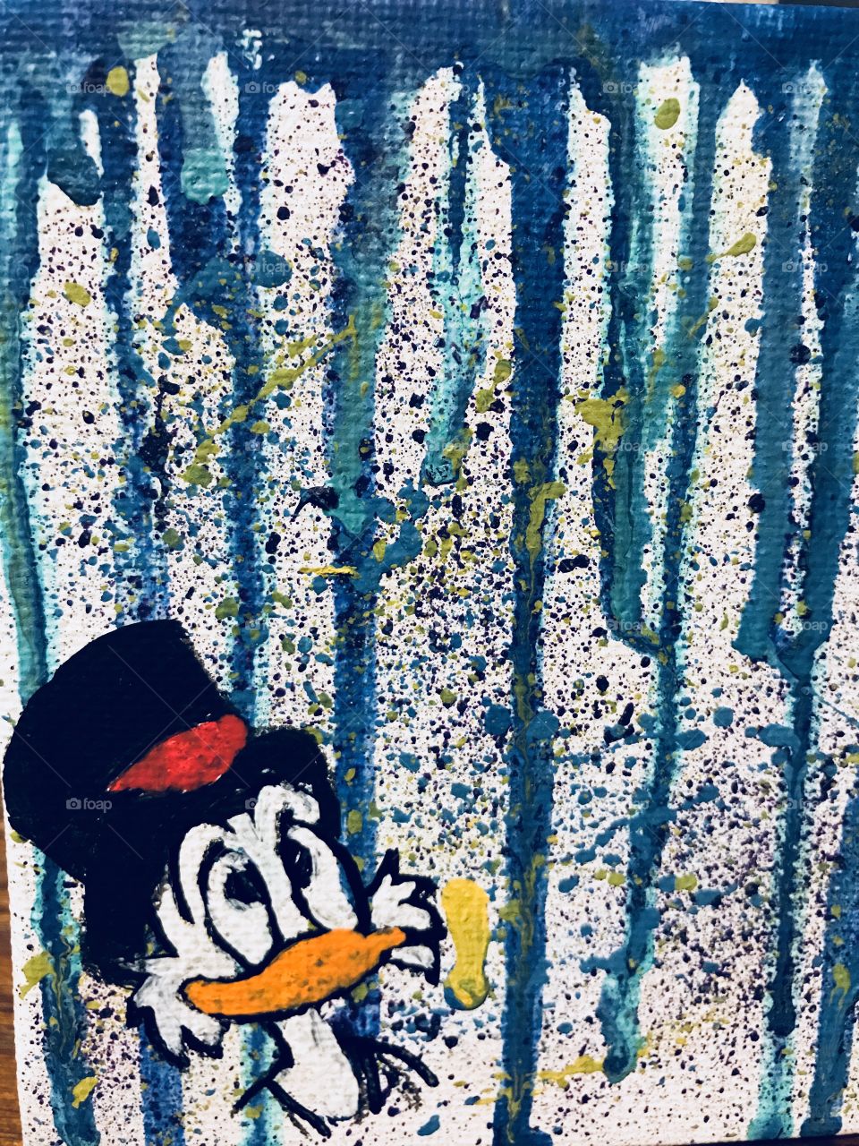 Working on this art piece