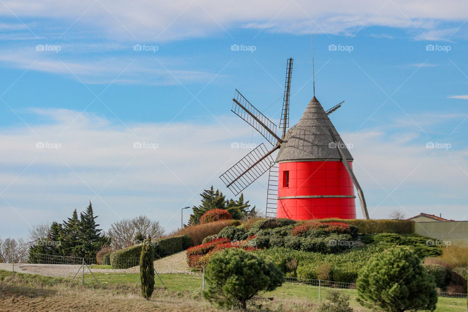 The red mill in my country