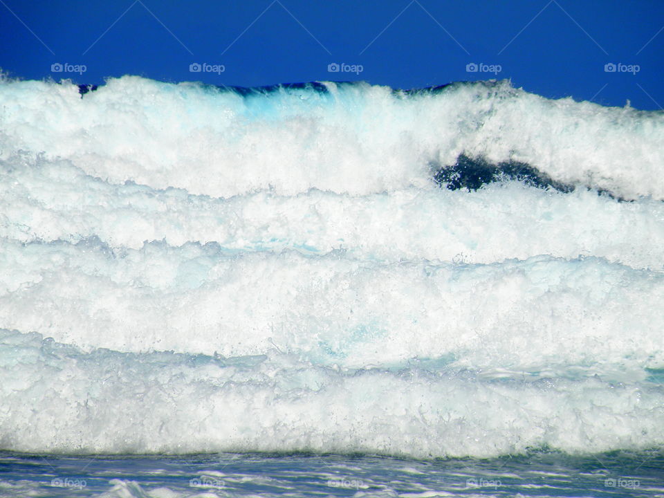 Raging Waves. Taken  in Grand Cayman Island