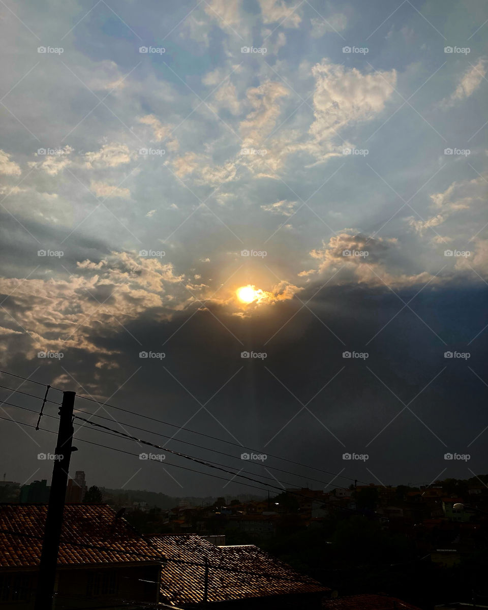 🌄🇺🇸 An extremely beautiful dawn in Bragança Paulista, interior of Brazil. Cheer the nature! / 🇧🇷 Um amanhecer extremamente bonito em Bragança Paulista, interior do Brasil. Viva a natureza!