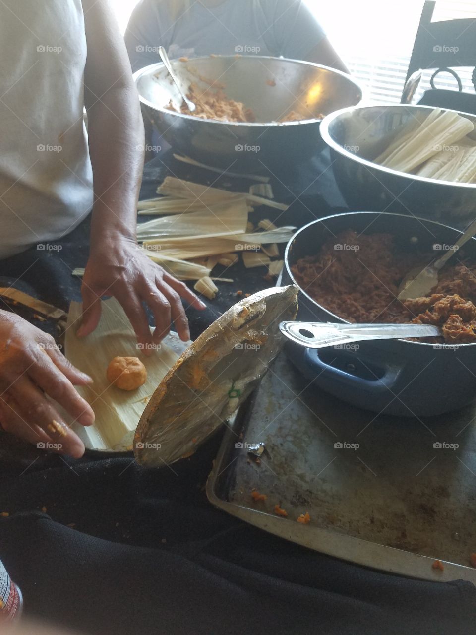Making Tamale