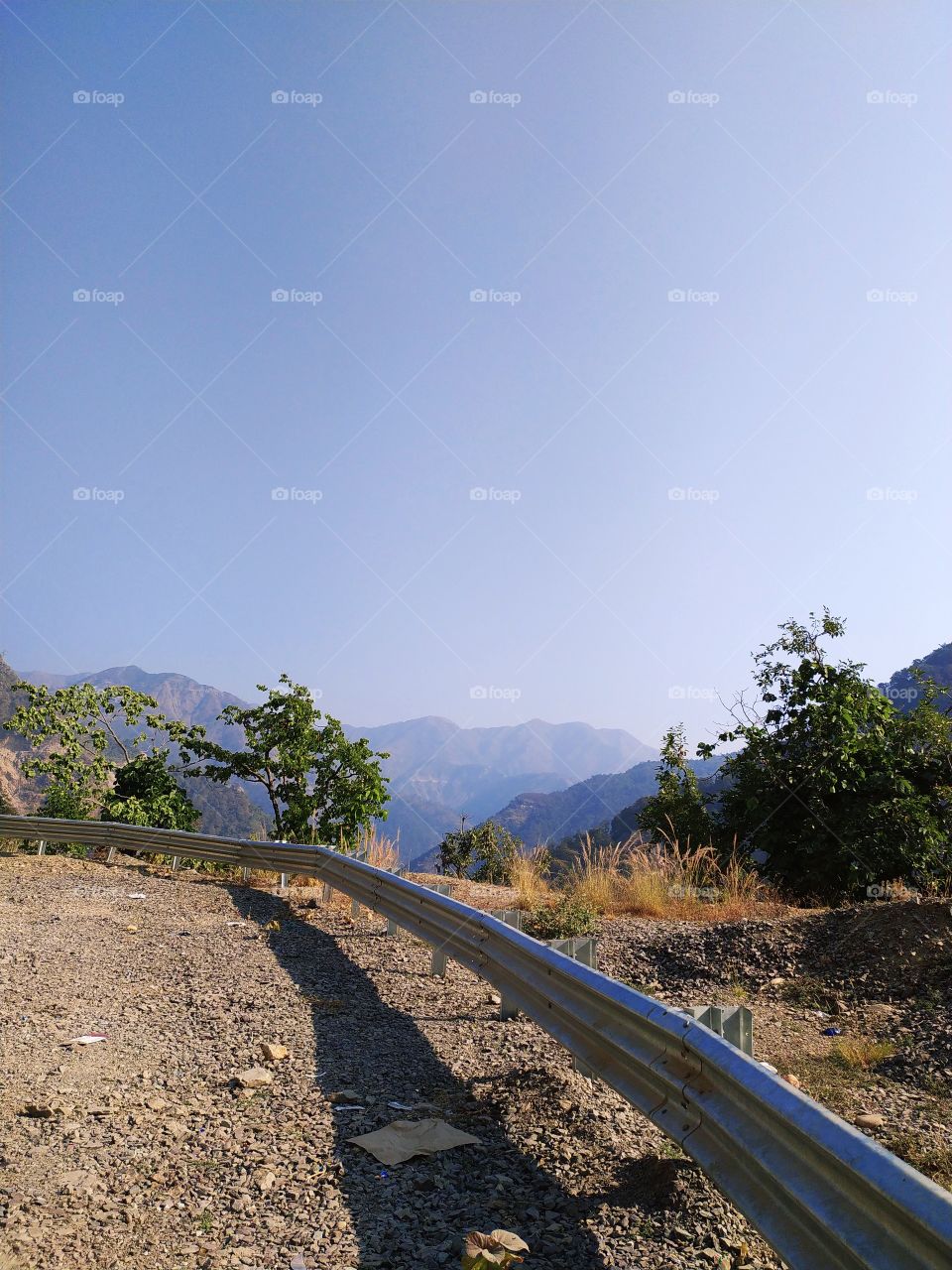 Wonderful landscape on the way to Deoprayag