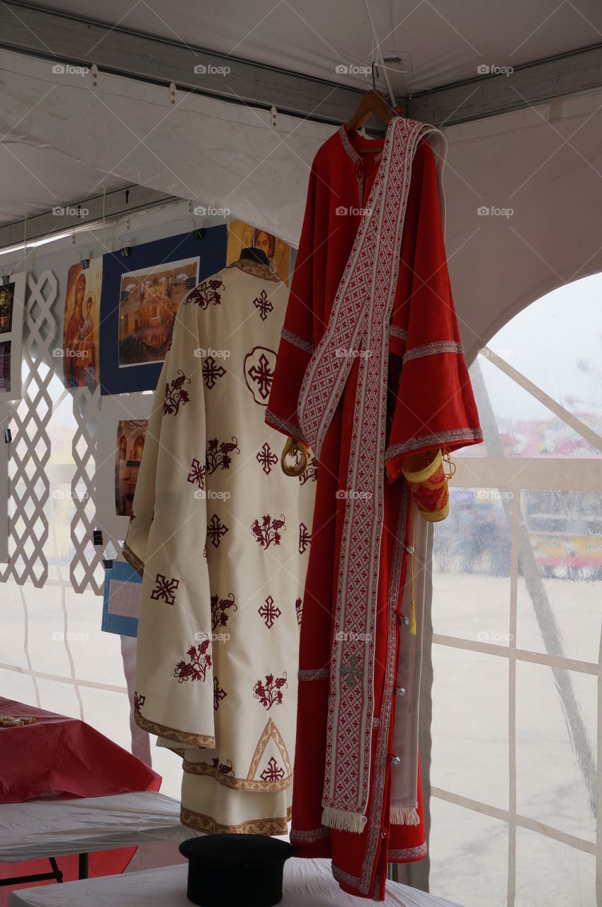 Religion. Greek Orthodox Vestments 