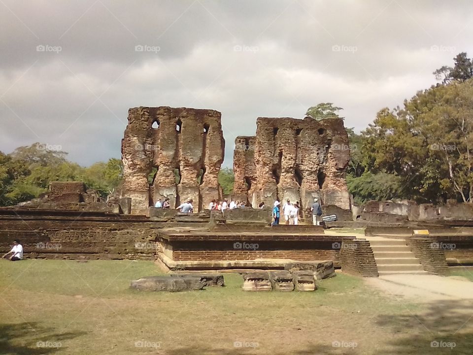 sri lanka polonnaruwa historycal place in kings house