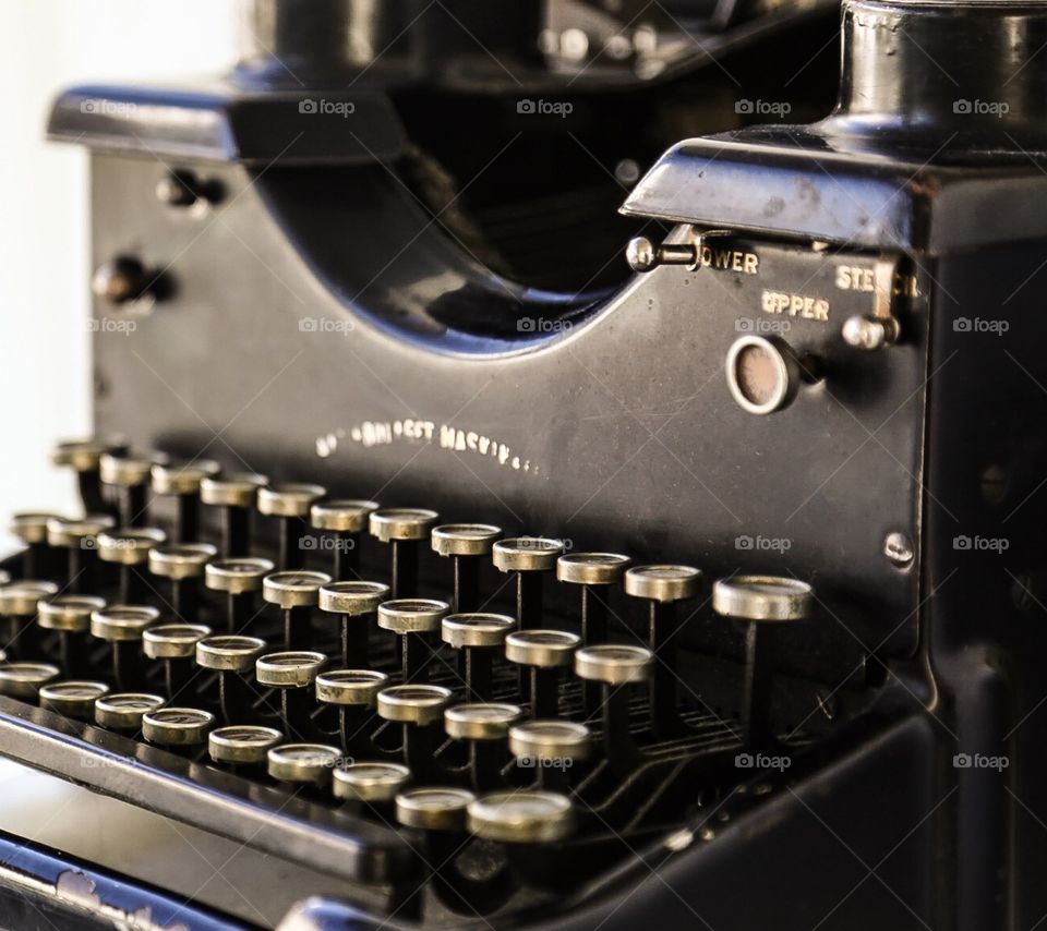 Old fashion writer. Old fashion writer