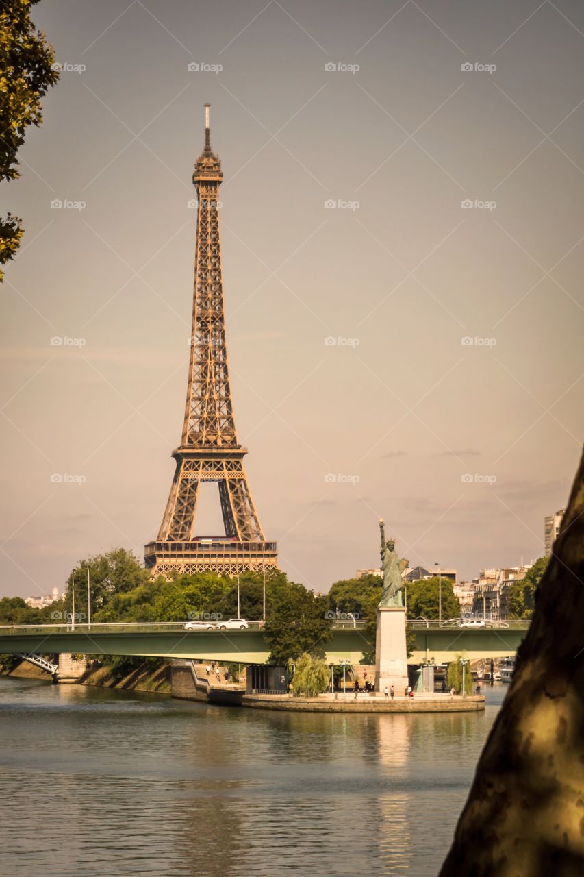 Summer at the Eiffel Tower 