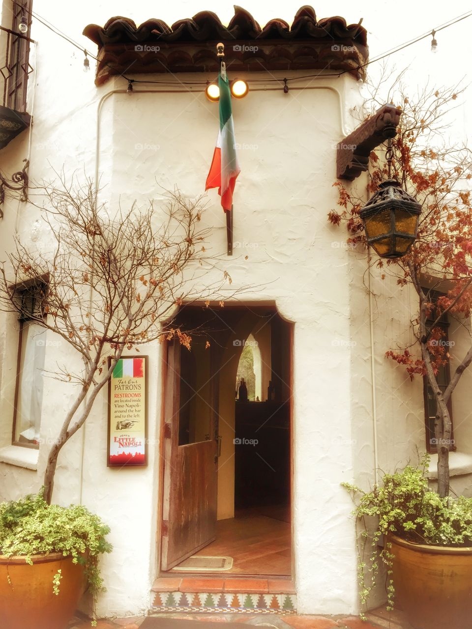 Italian restaurant 