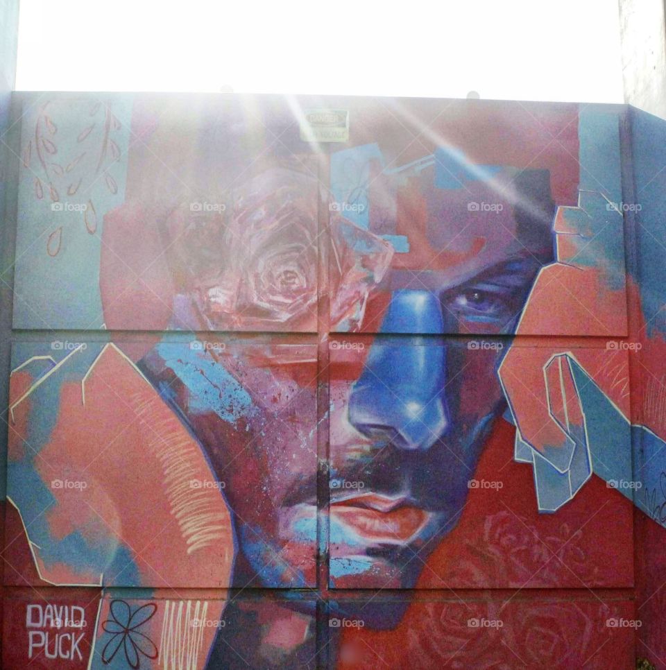 graffiti wall art painted on the side of a building