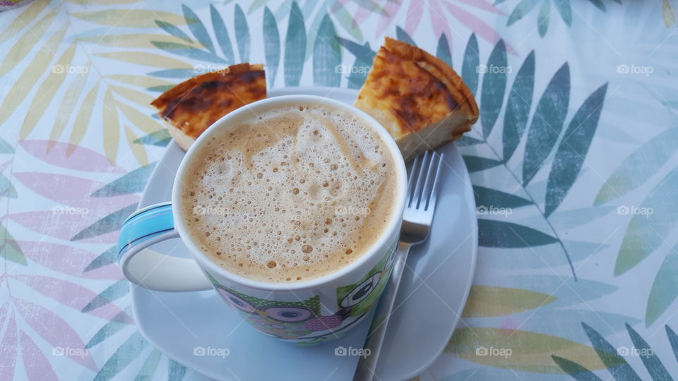 Kaffee mit Kuchen