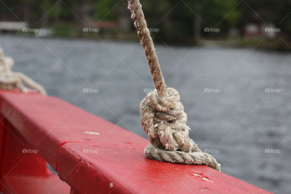 knot on a pirate ship
