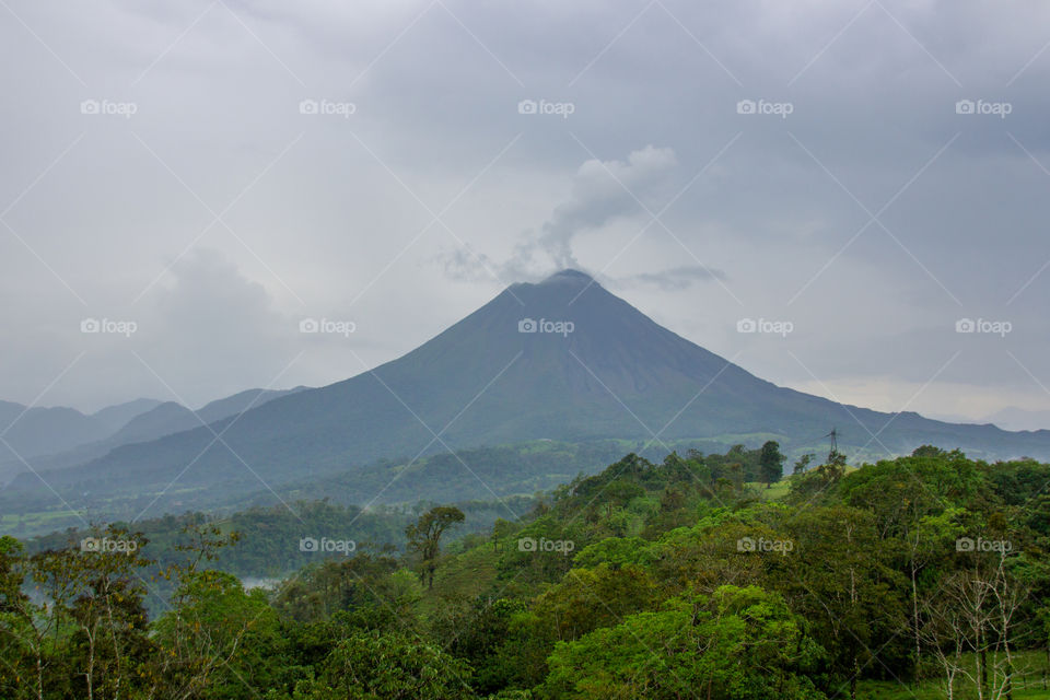 Arenal Volcano, Costa Rica. 